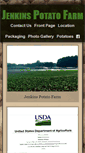 Mobile Screenshot of jenkinspotatofarm.com
